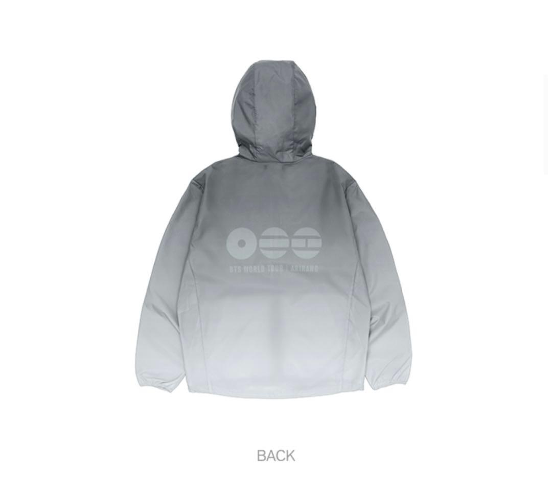 BTS ソウルコン ARIRANG WIND JACKET グレーLサイズ