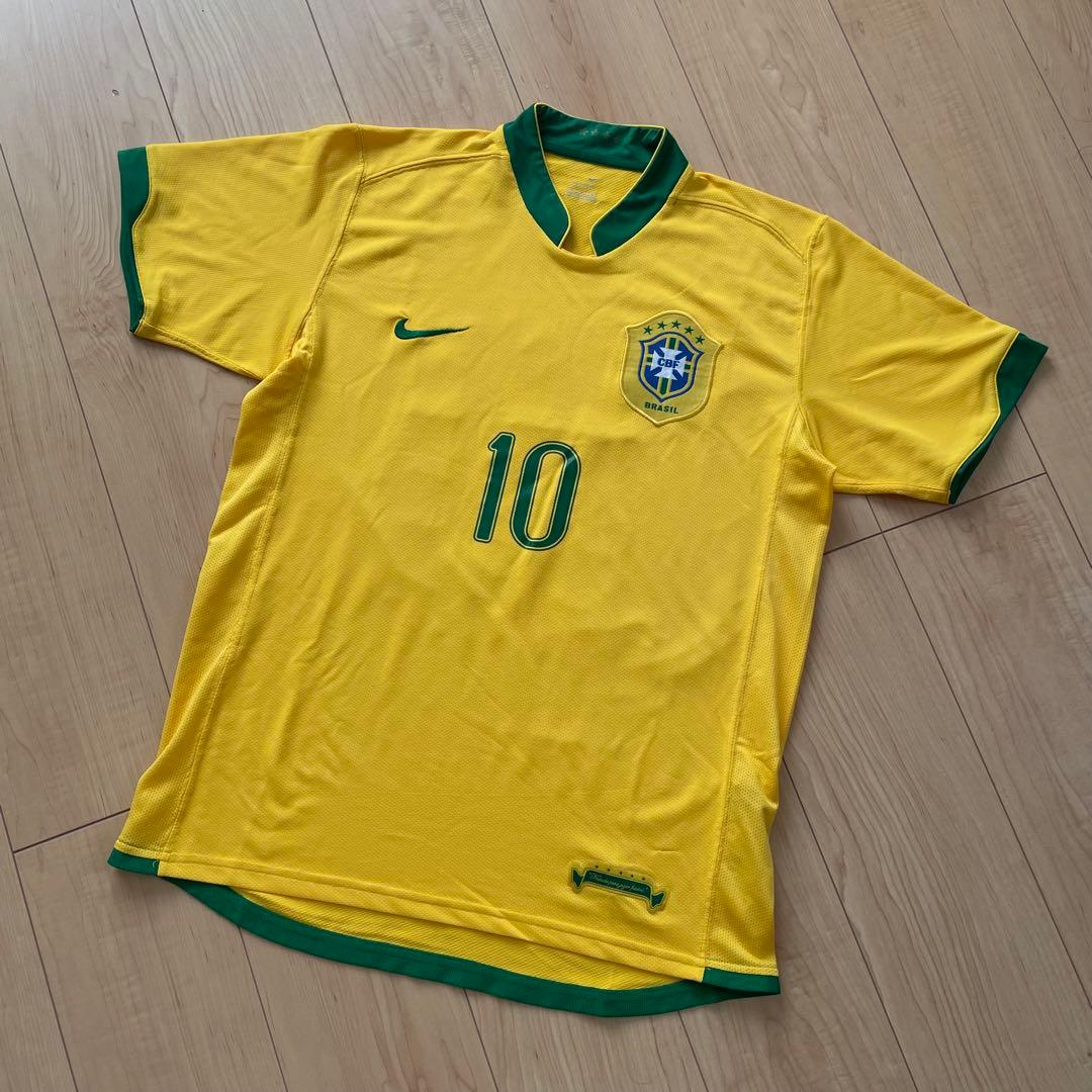 ブラジル代表 2006年 ホームモデル NIKE RONALDINHO 10番