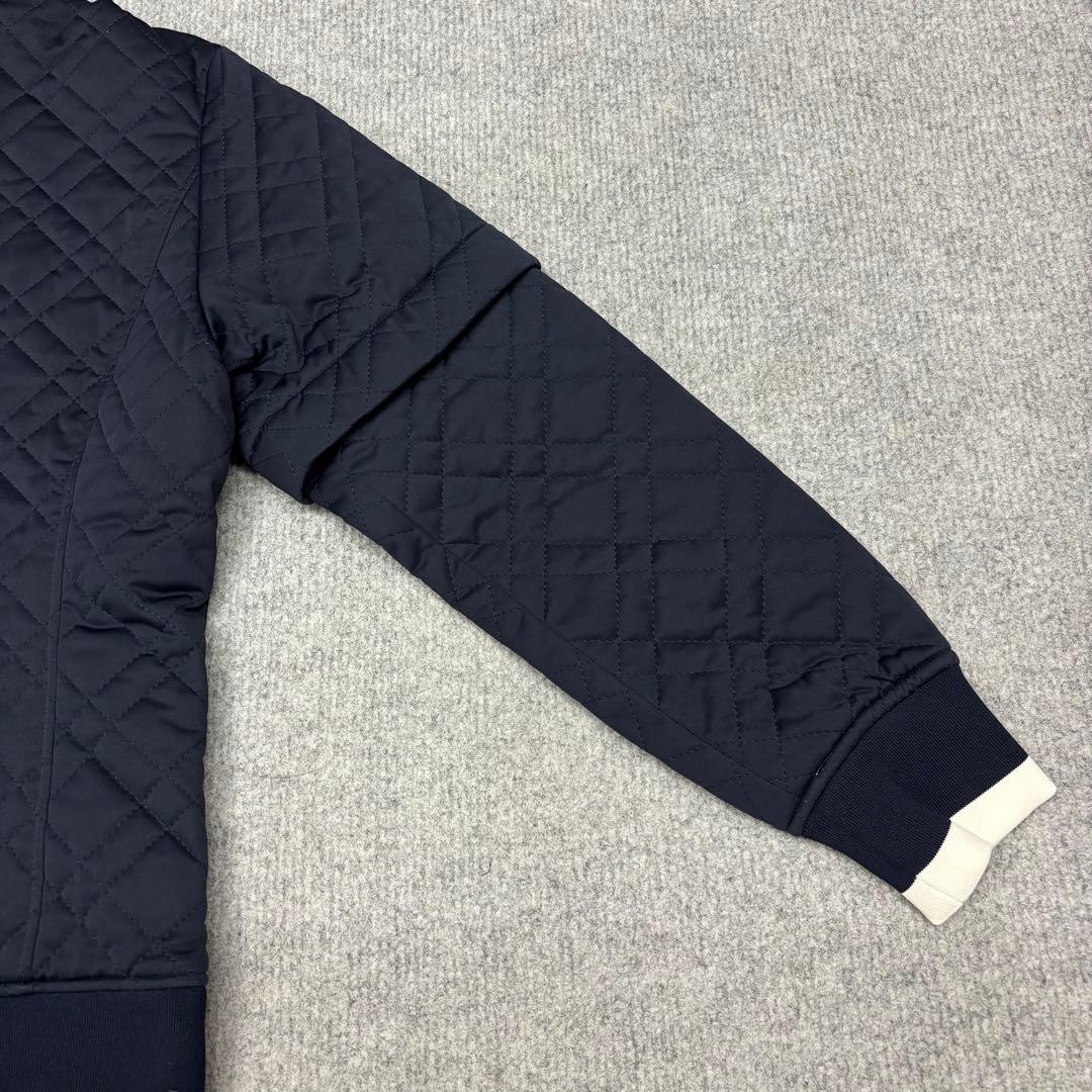美品　JUN&ROPE　ゴルフアウター　キルト　2WAY　長袖半袖　L　ネイビー