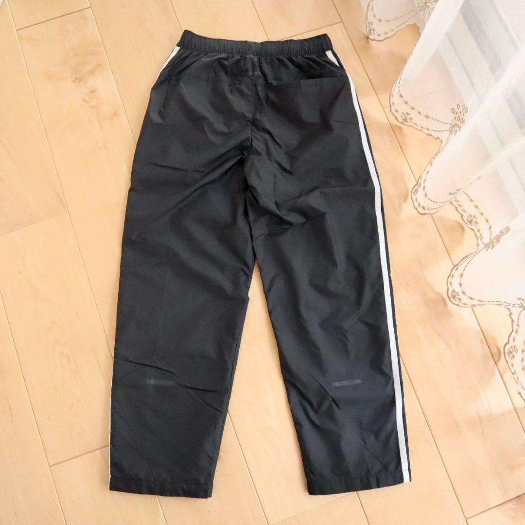 adidas　アディダス　ウィンドブレーカー　上下セット　黒　130　新品