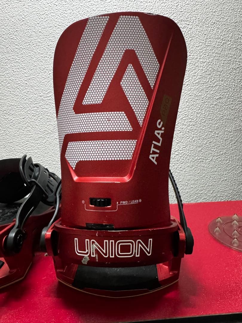 24-25UNION ATLAS proビンディング レッド　Mサイズ