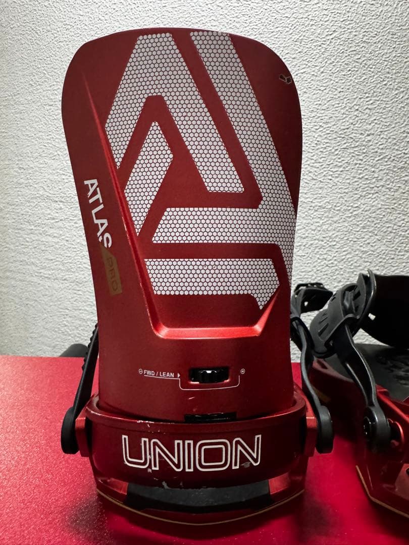 24-25UNION ATLAS proビンディング レッド　Mサイズ