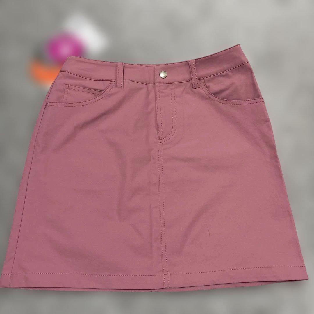 BEAMS GOLF ストレッチピンクスカート M