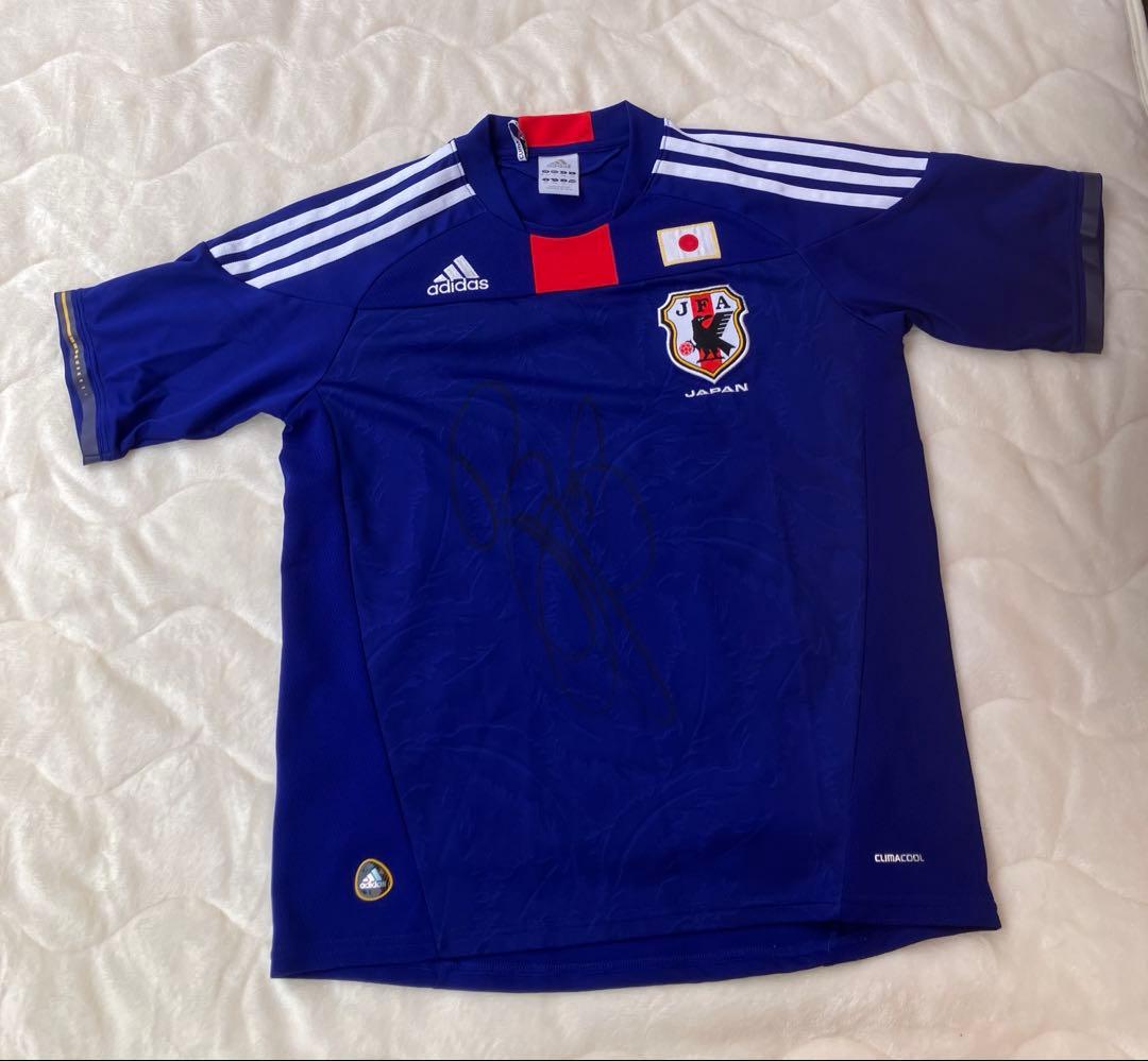 adidas 日本代表 サッカーシャツ　サイン入り