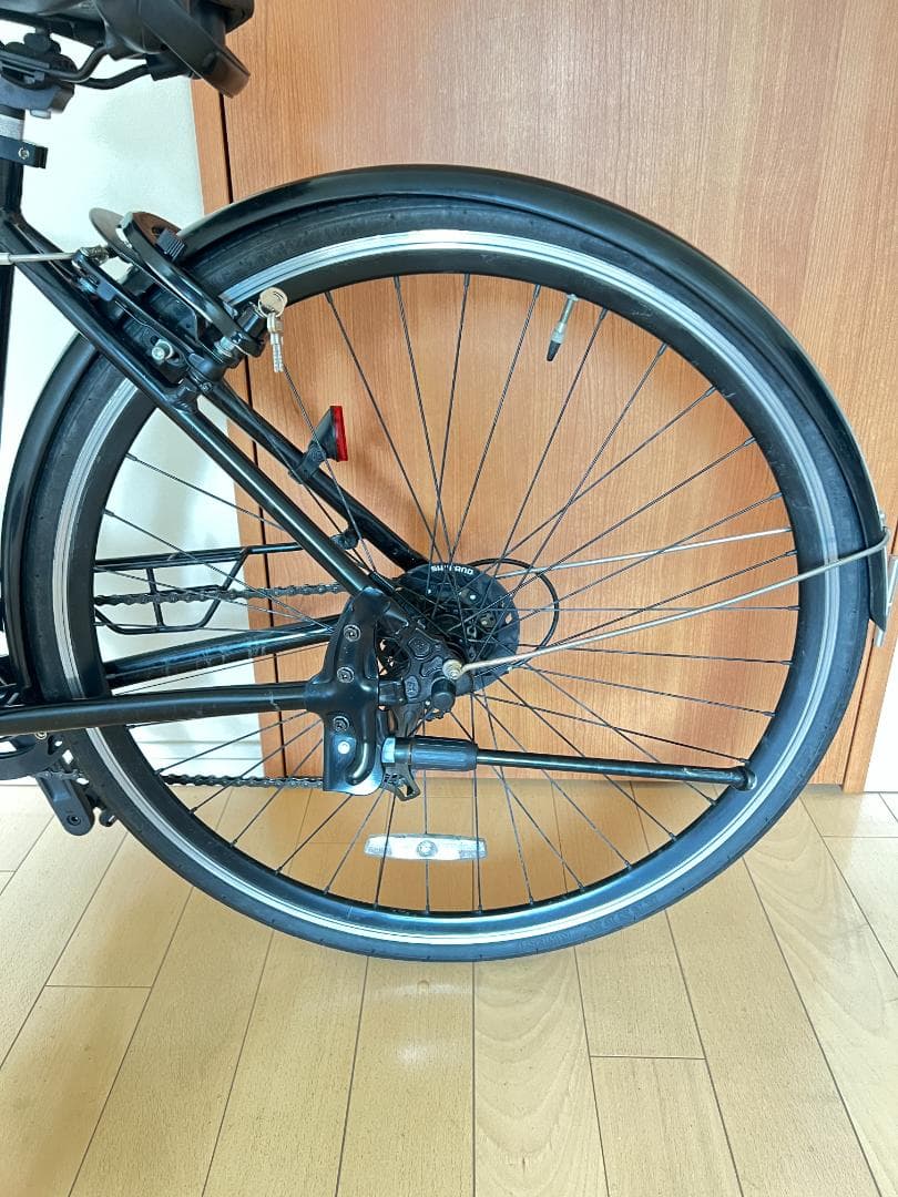AsahiクロスバイクROOTS SLZ700 外装7段変速ブラック 引き取専用