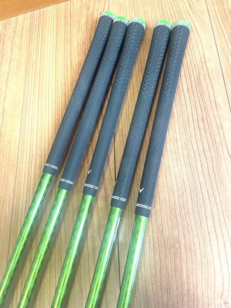 ほぼ新品Callaway Epic Maxファスト アイアン5本レディース保証付