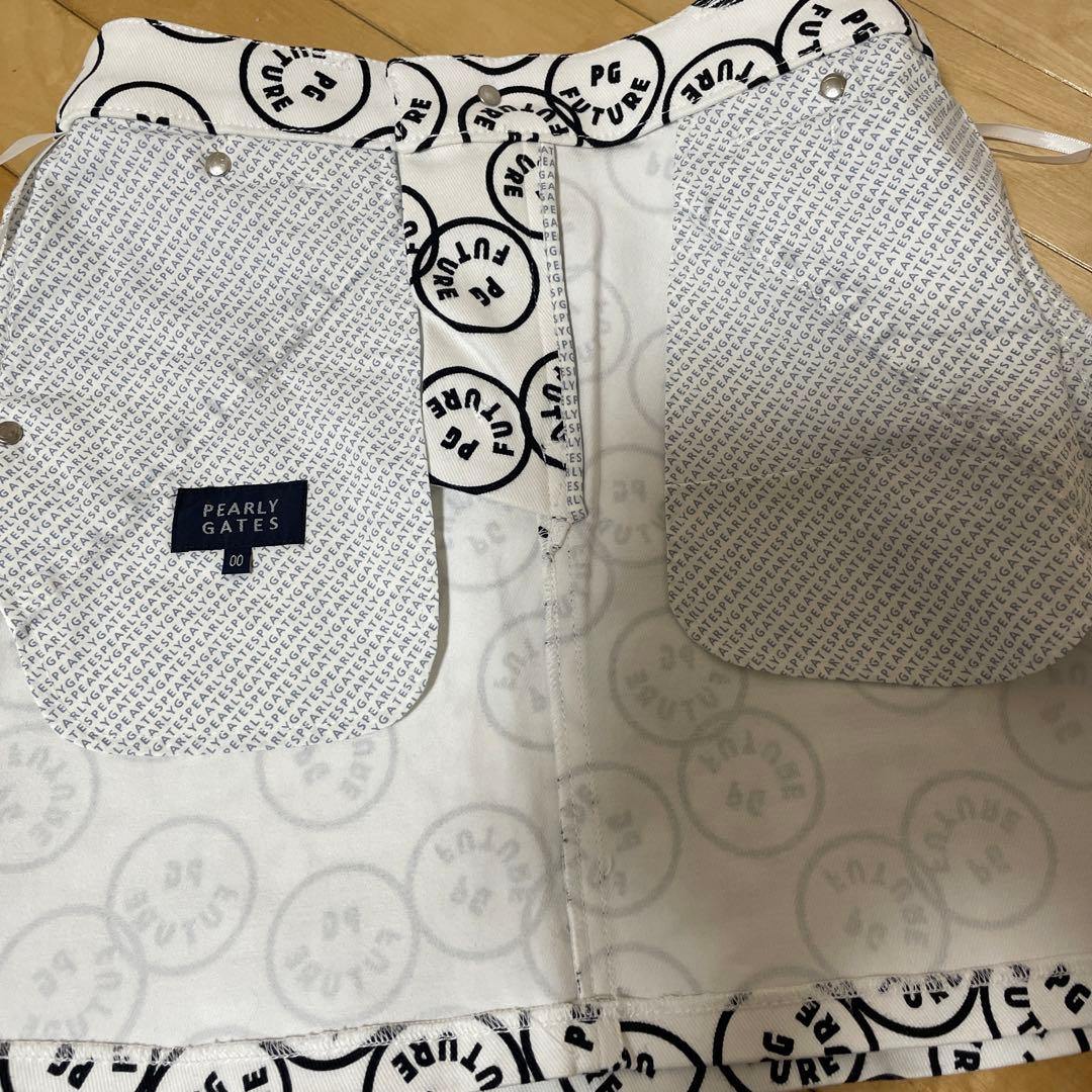 土日限定お値下げ❣️♡PEARLY GAIESニコちゃん総柄スカート0 Sサイズ♡
