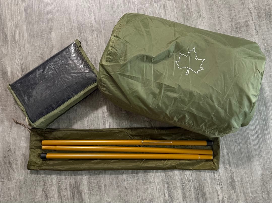 【美品】LOGOS LAND Tepee 350 + Tepee マット＆シート