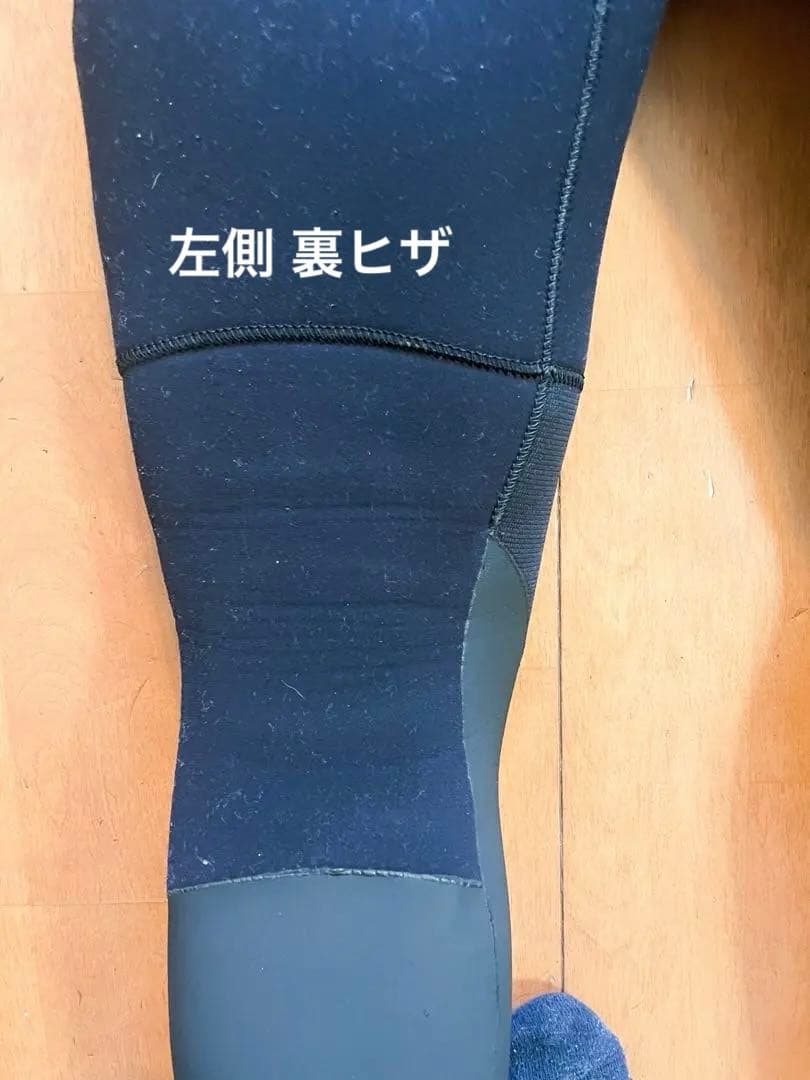AXXE CLASSIC 5x3mmセミドライ ウエットスーツ BACK ZIP