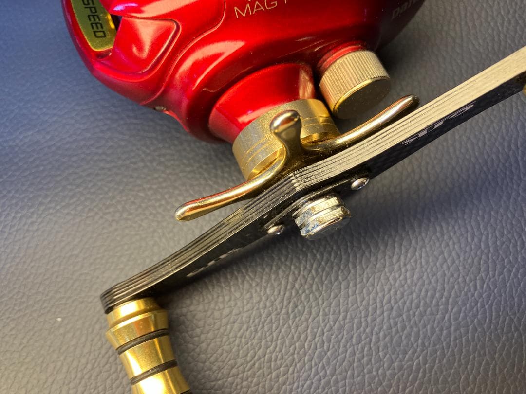Daiwa ベイトリール Lasheed 150L SF 早技 カスタムハンドル