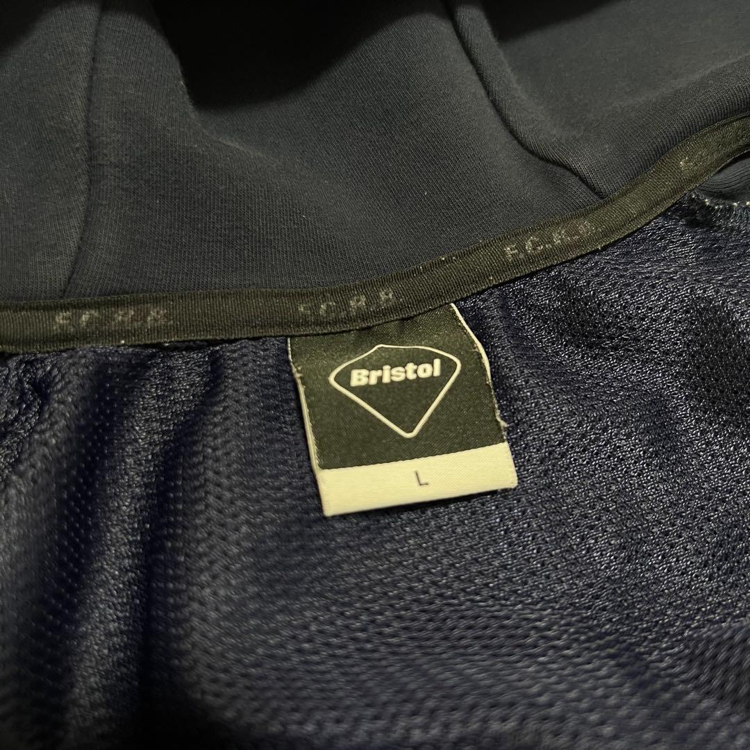 F.C.R.B. ベンチレーション パーカー L 紺 ラウンド最適