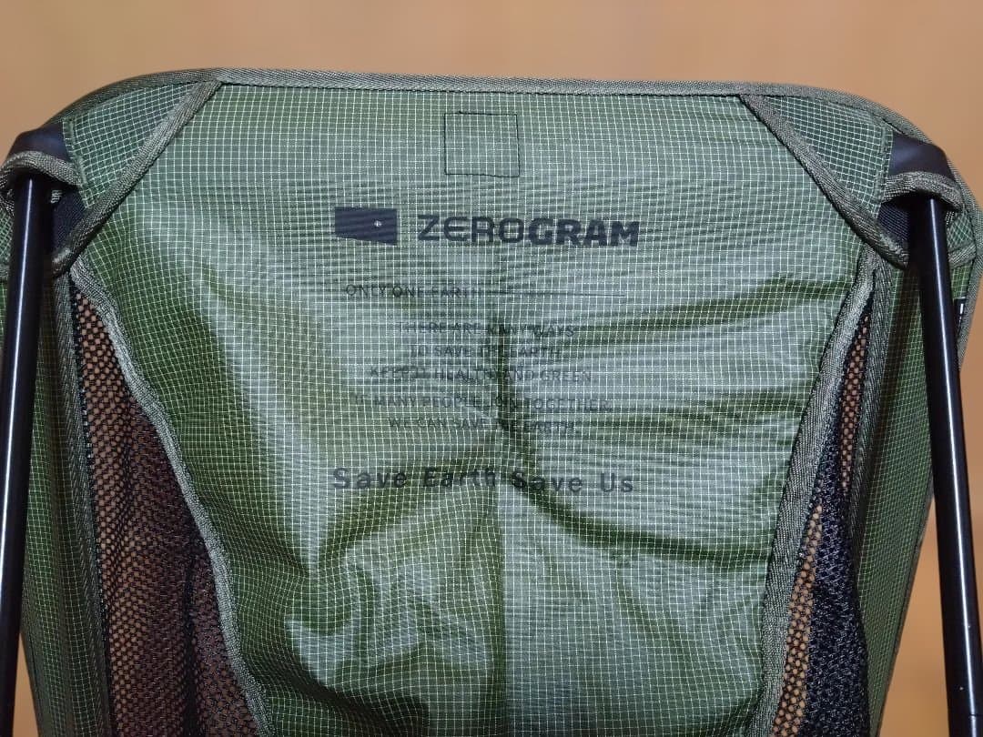 ZEROGRAM アウトドアチェア グリーン