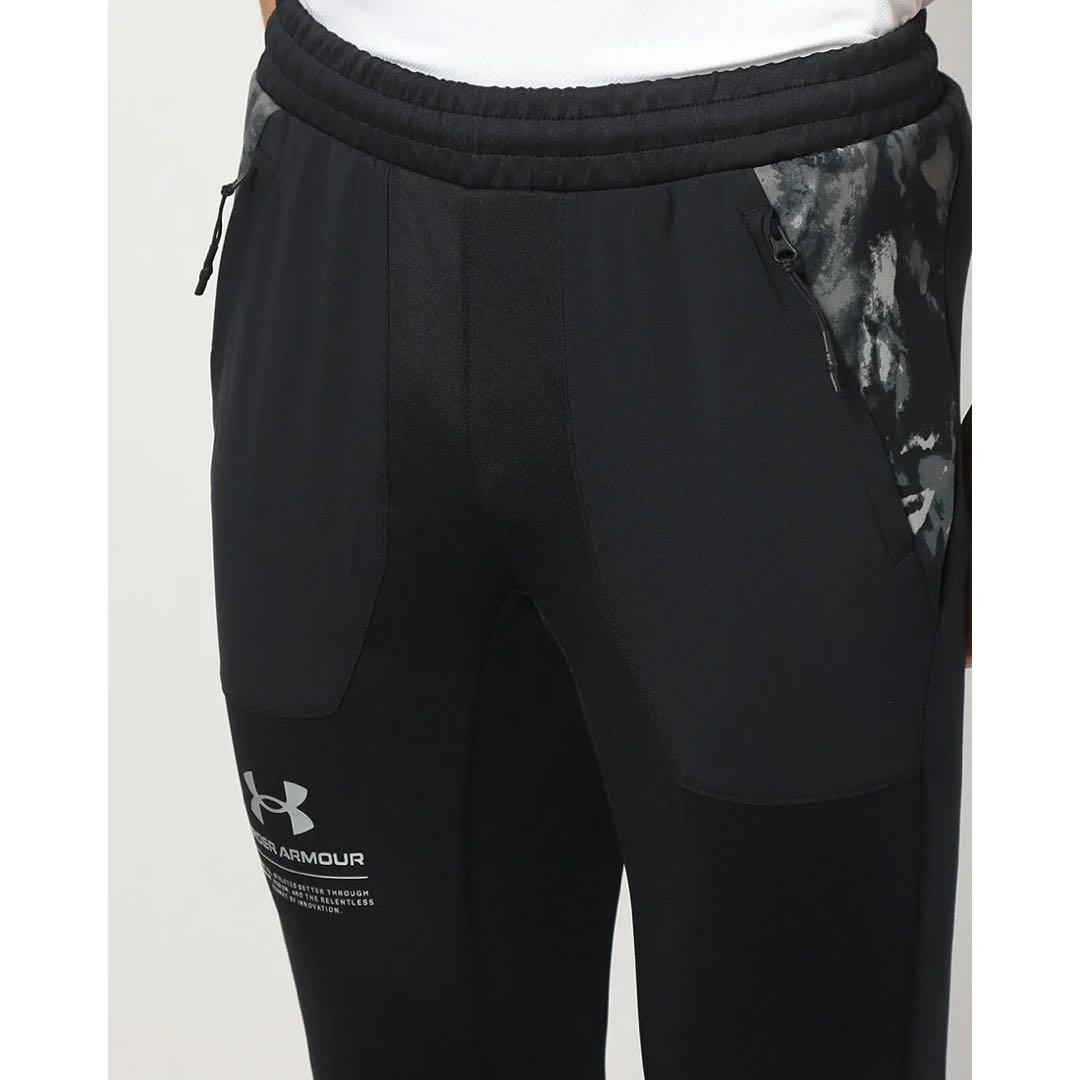 新品　アンダーアーマー　ジャージ ニット　ロングパンツ 4wayストレッチ　L