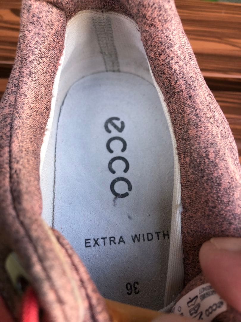 353-2番 美品ECCO BIOMゴルフシューズ36 23.0cmスパイクレス