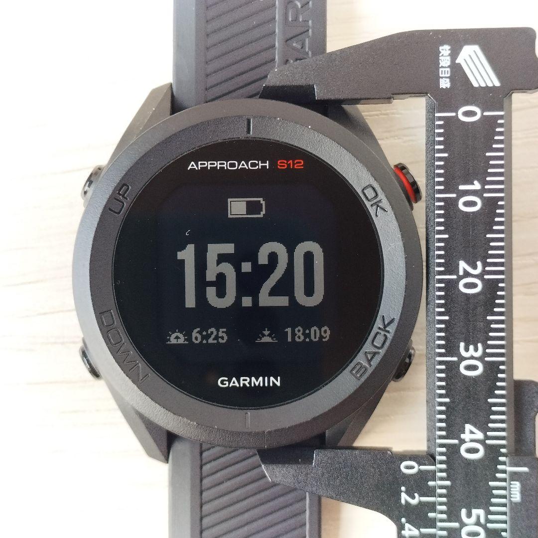 GARMIN　Approach　S12　GPSナビ 社外ケーブル付き　稼働品