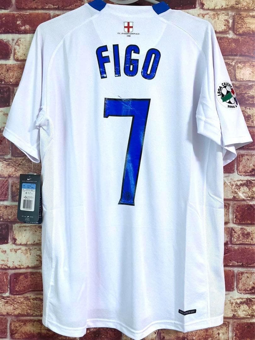 Y2K タグ付未使用06-07 INTEL FIGO 7番NIKE away M