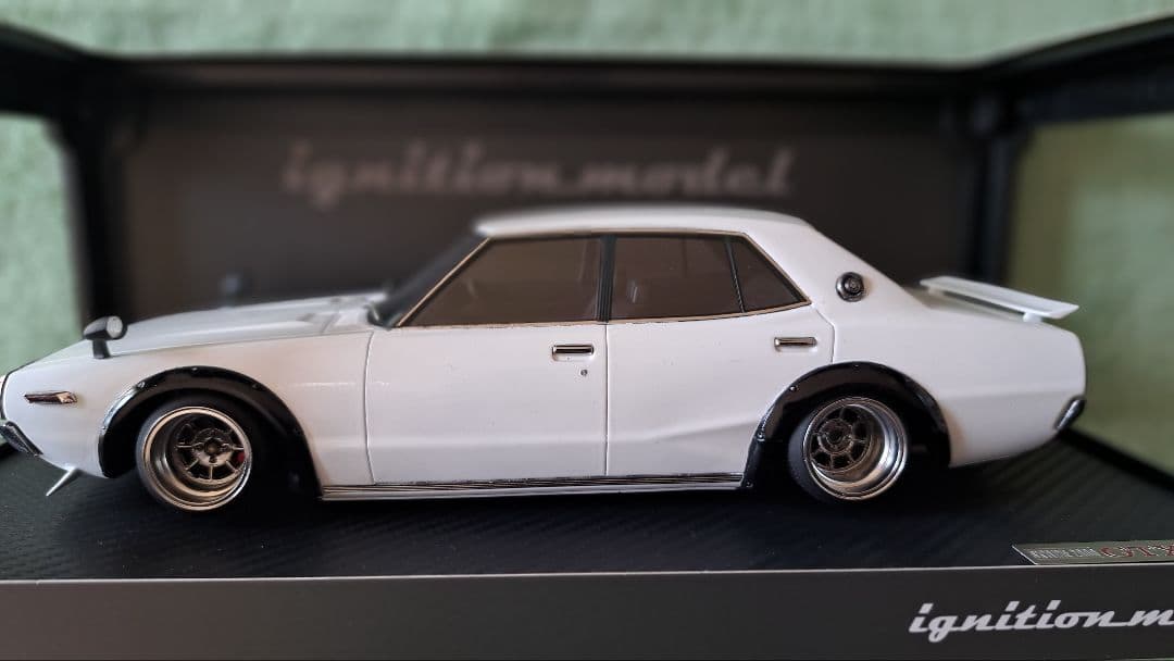ワンオフ ケンメリスカイライン4枚 ヨンメリ改R仕様 日産