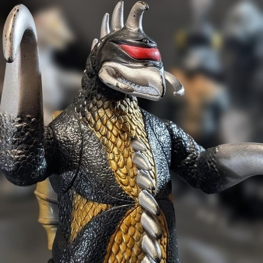 昭和ゴジラ＆ヘドラ＆メカゴジラ他チャンピオンまつり（バンダイ）ソフビ６体セット