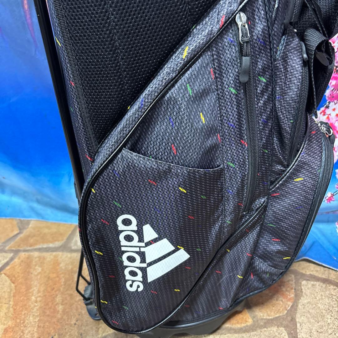 寶BY-1243 adidas アディダス スタンド型 キャディバッグ