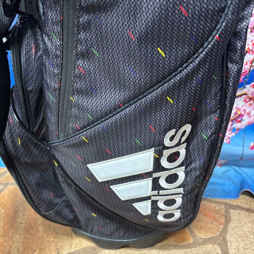 寶BY-1243 adidas アディダス スタンド型 キャディバッグ