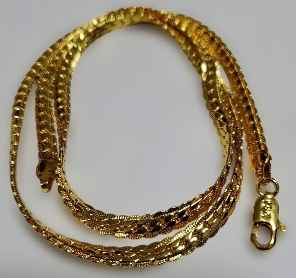 『ヴィンテージ 18K(刻印有り)ゴールドネックレス・骨董品( 約23.2g)』