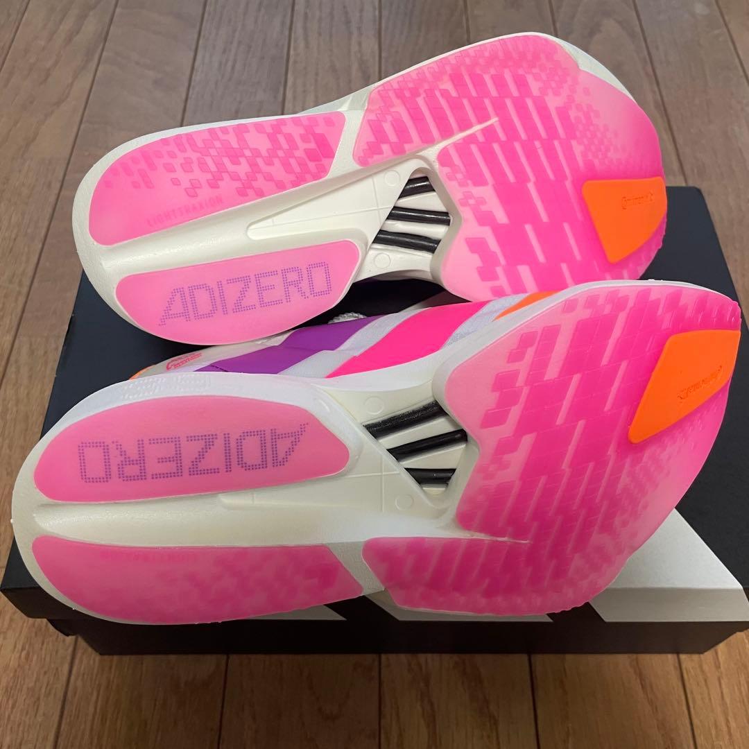 adidas ADIZERO PRO 4 W 24.0cm ソウルマラソン限定