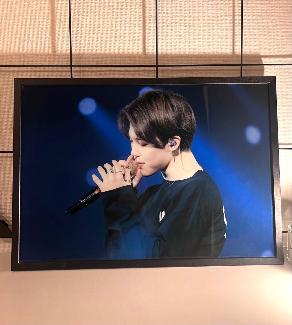 一点物★BTS JIMIN 額縁 アクリルパネル ジミン マスター 写真