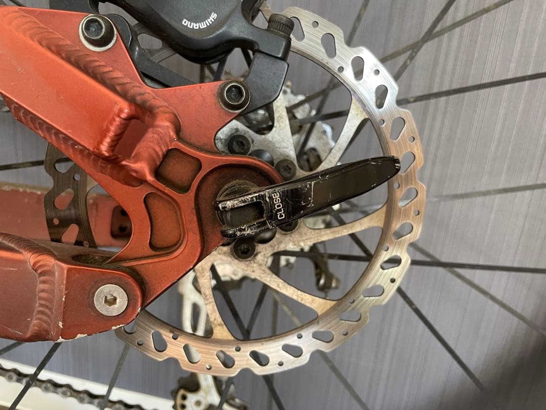 名品TITUSタイタス　ダウンヒルバイク　ROCKSHOX CHROMAG