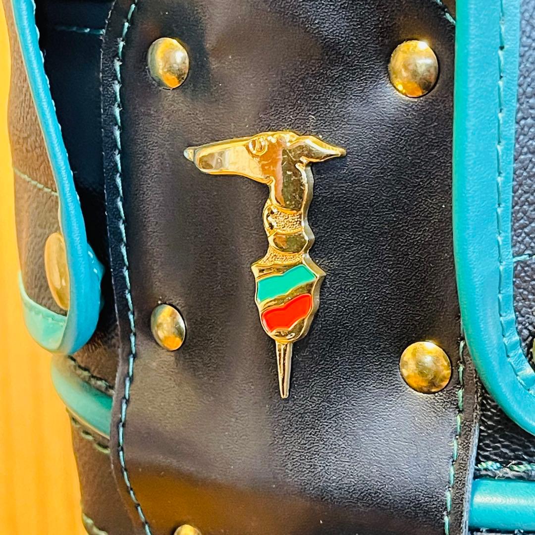 【ほぼ新品】TRUSSARDI トラサルディ キャディバッグ ゴルフバッグ