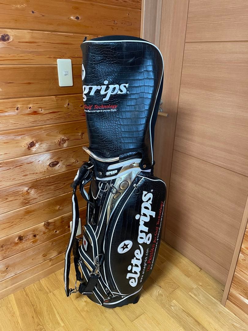 elite grips ゴルフバッグ・キャディバッグ 限定　希少　国旗