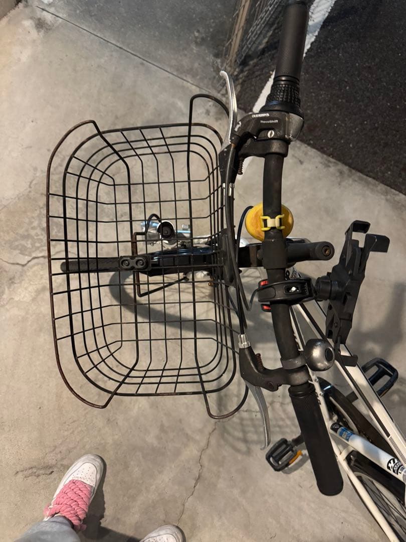 OFFICE PRESS TR オフィスプレスTR ホワイト 自転車 7速 中古