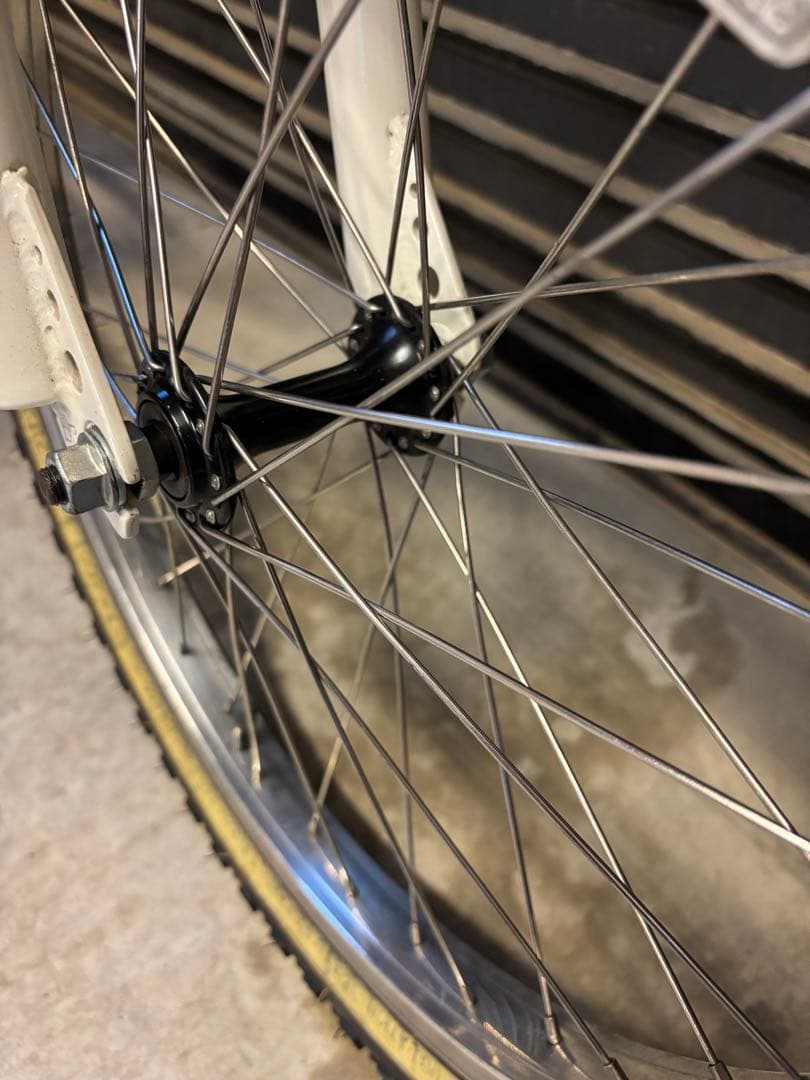 送料込 KUWAHARA KZ-01 白 old bmx 20インチ
