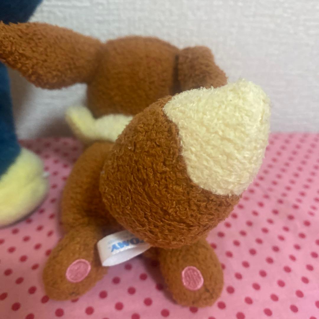 トミー ポケモン　等身大ピカチュウ、カビゴン、ヤドキング、イーブイぬいぐるみ