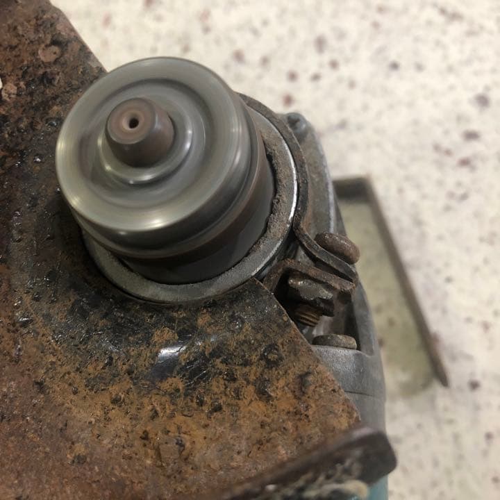 マキタディスクグラインダー GA400D中古動作品難ありmakita14.4v
