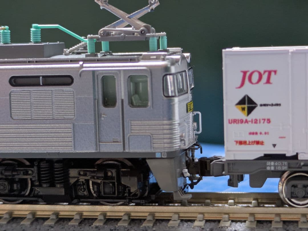 値下げ中!!3067-3 EF81 300 JR貨物更新車（銀）KATO 加工品