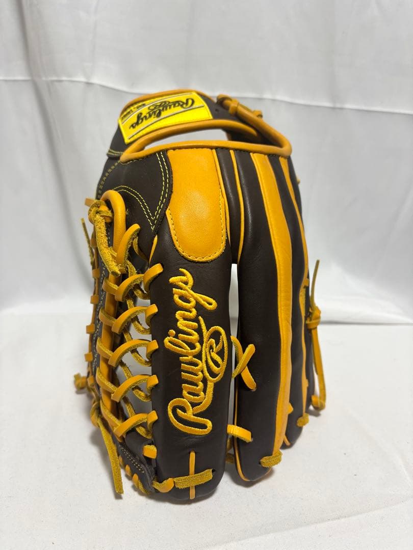 【極美品】Rawlings ローリングス　ハイパーテック　軟式用　　　外野手用