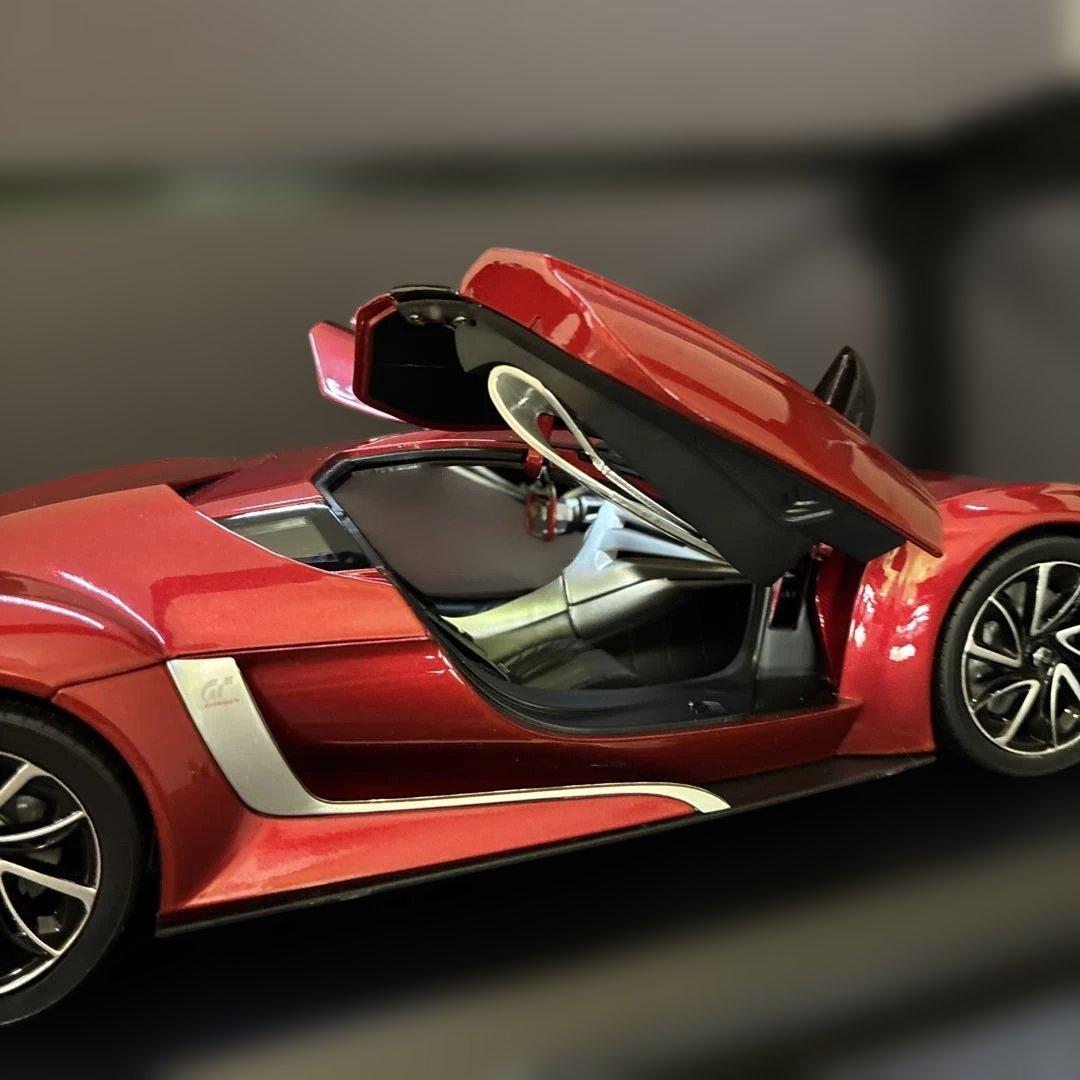 036 シトロエンGT グランツーリスモ1/18ダイキャストミニカー ドア開閉