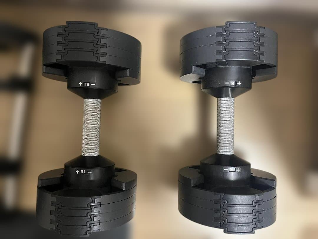 NUO FLEXBELL220 可変式ダンベル2kg刻み 最大20kg　1/2