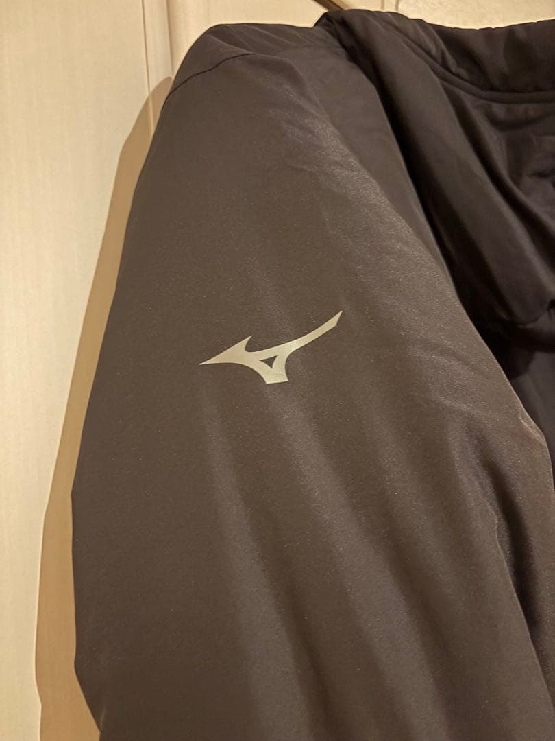 Mizuno フード付きジャケット ブラック