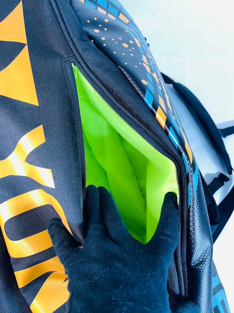 ヨネックス トーナメントバッグ ブラック ゴールド YONEX