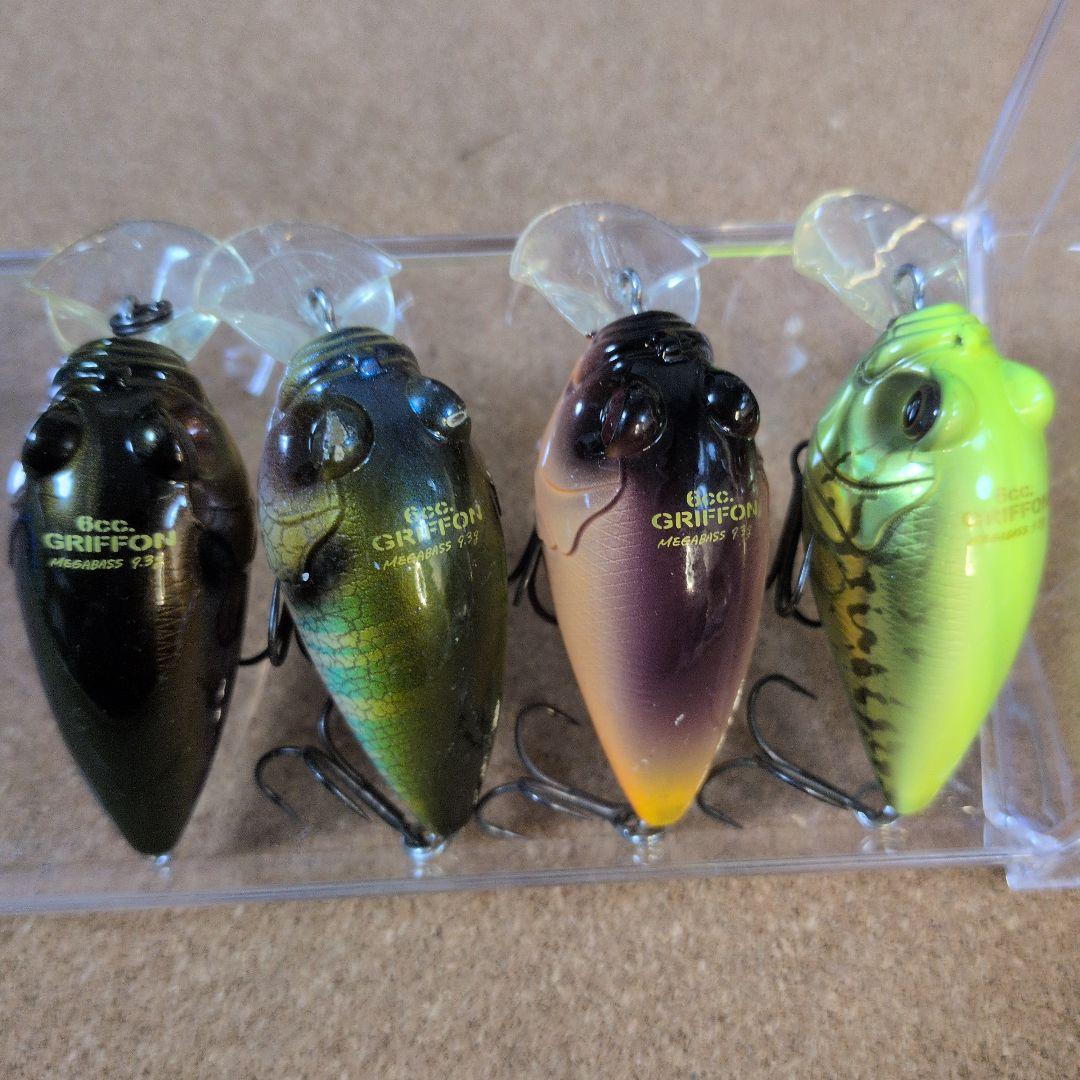 メガバス グリフォン6cc⑤ 8個セット 状態色々 廃盤ルアー