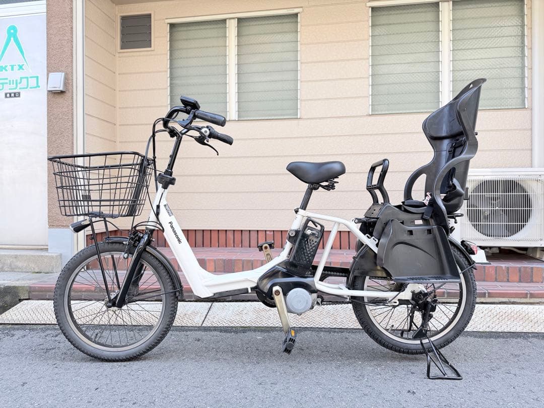 子供乗せ　パナソニック　 電動アシスト自転車 チャイルドシート付き