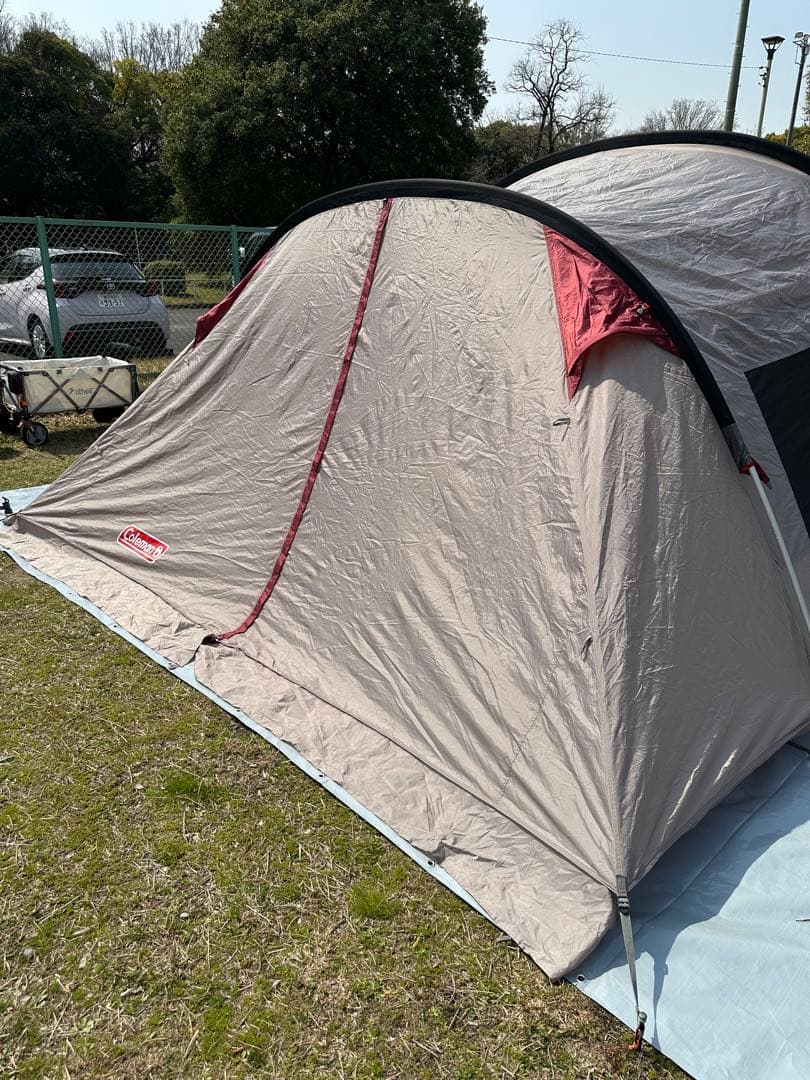 Coleman アテナトンネル2ルームグランドシート付き