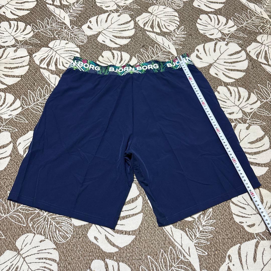 Björn Borg（ビヨン・ボルグ）メンズ　テニスショーツ　ネイビー　L