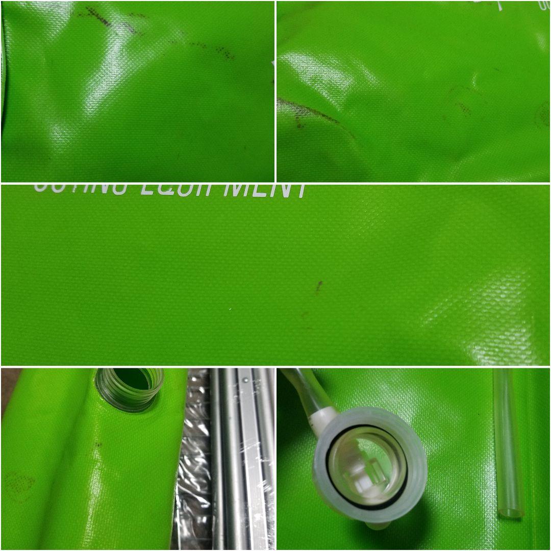 LOGOS アウトドアシンクとキッチンスタンド２つ オプション棚付き