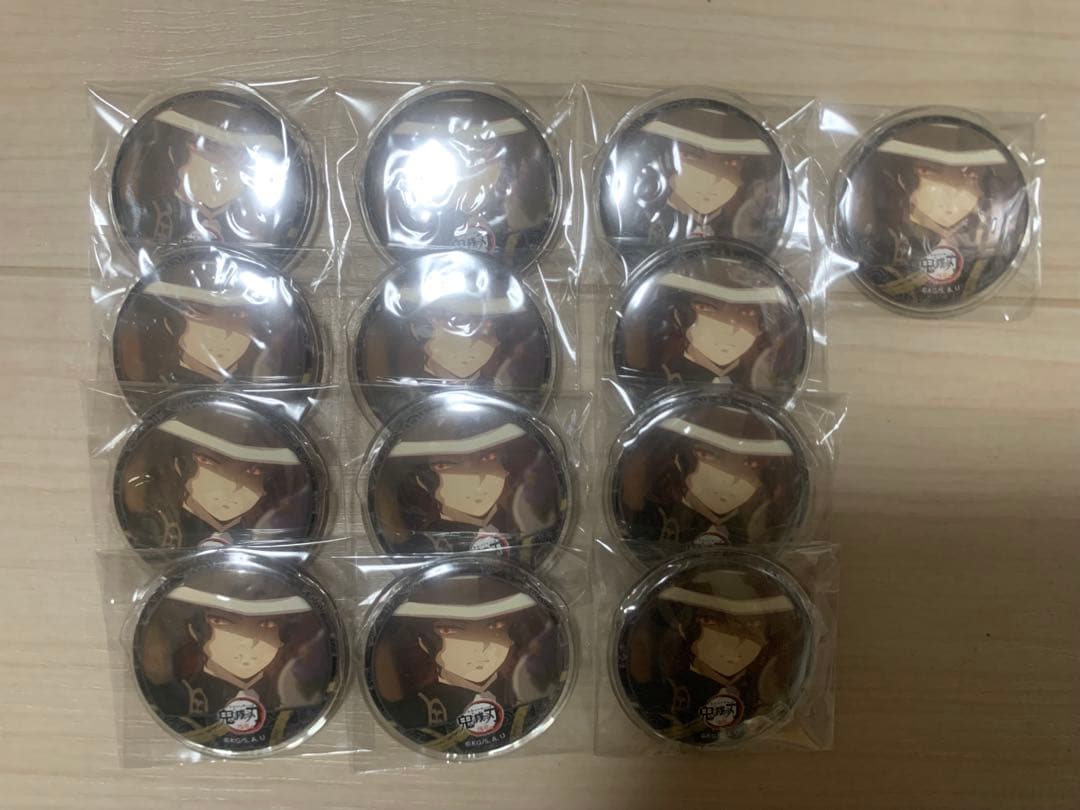 ① 鬼滅の刃 鬼舞辻無惨 缶バッジ
