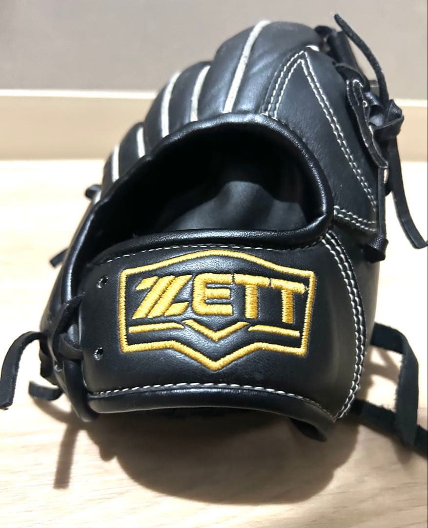 ZETT少年野球グローブ スパイク24.5cm 審判用キャップ 3点セット