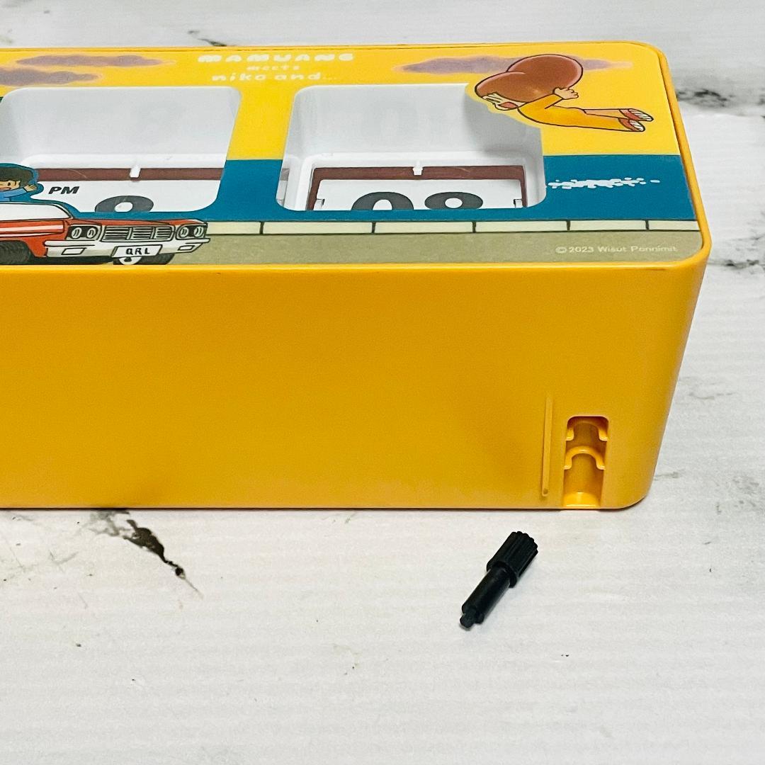 niko and　ニコアンド　マムアンちゃん　パタパタ時計　動作品　くるり