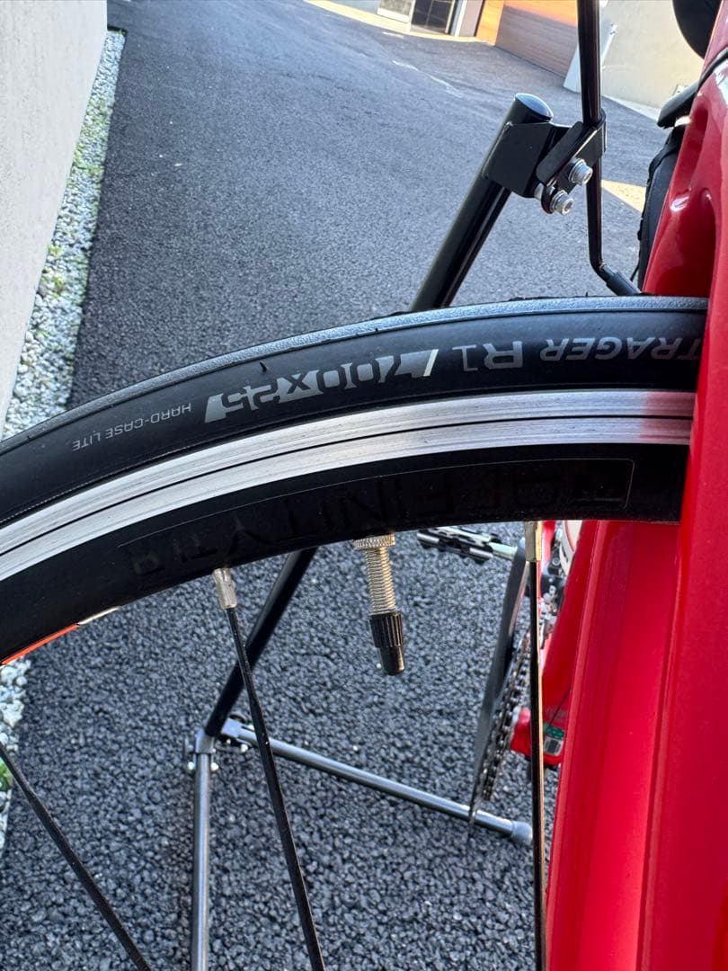 Trek 赤 自転車 本体