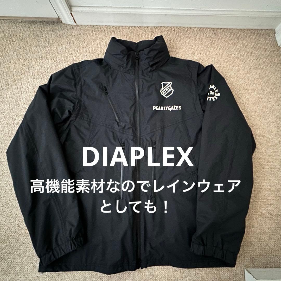 【PEARLY GATES】DIAPLEX高機能ブルゾン・5WAY・サイズ6